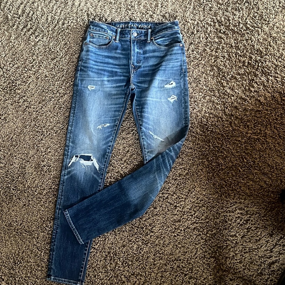 American Eagle Athletic Flex Slim Jeans!